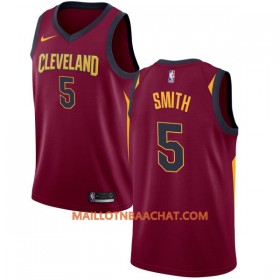 Maillot NBA Cleveland Cavaliers JR Smith 5 Nike 2017-18 Maroon Swingman - Homme